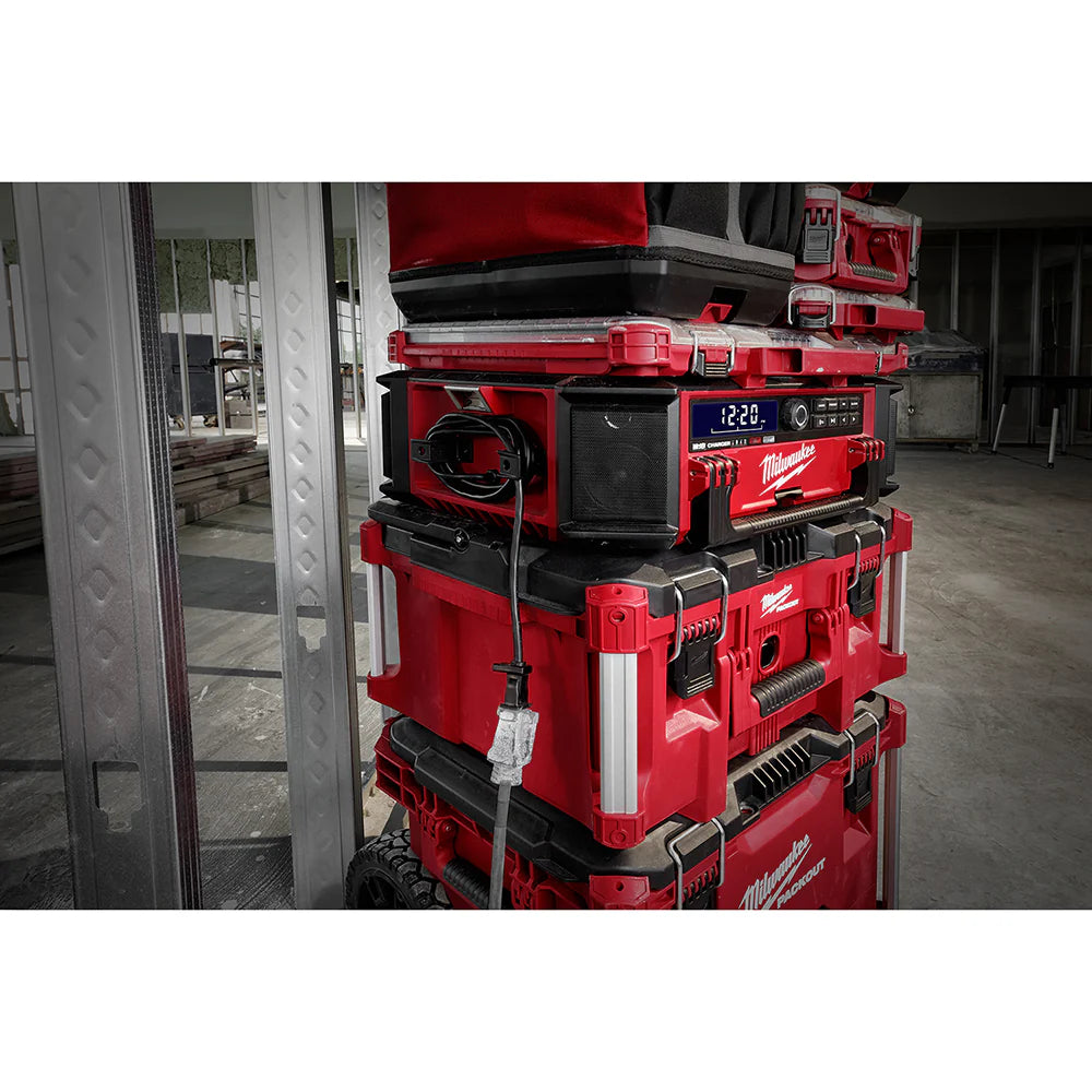 2025 Milwaukee 2950-20 M18 18V PACKOUT Radio Charger - Bare Tool