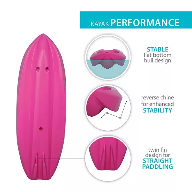 2025 Lifetime Wave 6' Youth Kayak Paddle Included
