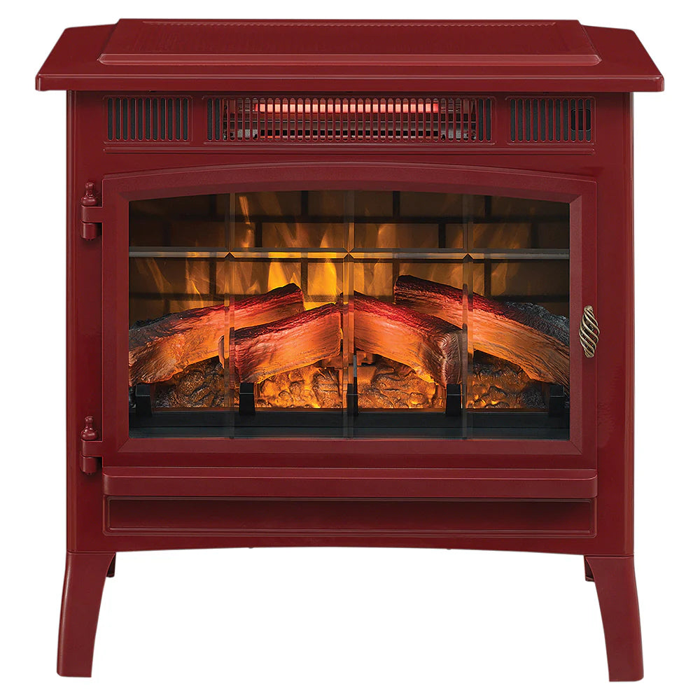 2025 Duraflame 3D Cinnamon Infrared Electric Fireplace Stove with Remote Control - DFI-5010-03