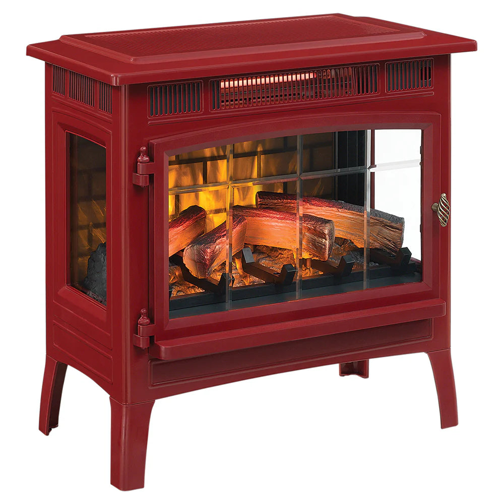 2025 Duraflame 3D Cinnamon Infrared Electric Fireplace Stove with Remote Control - DFI-5010-03