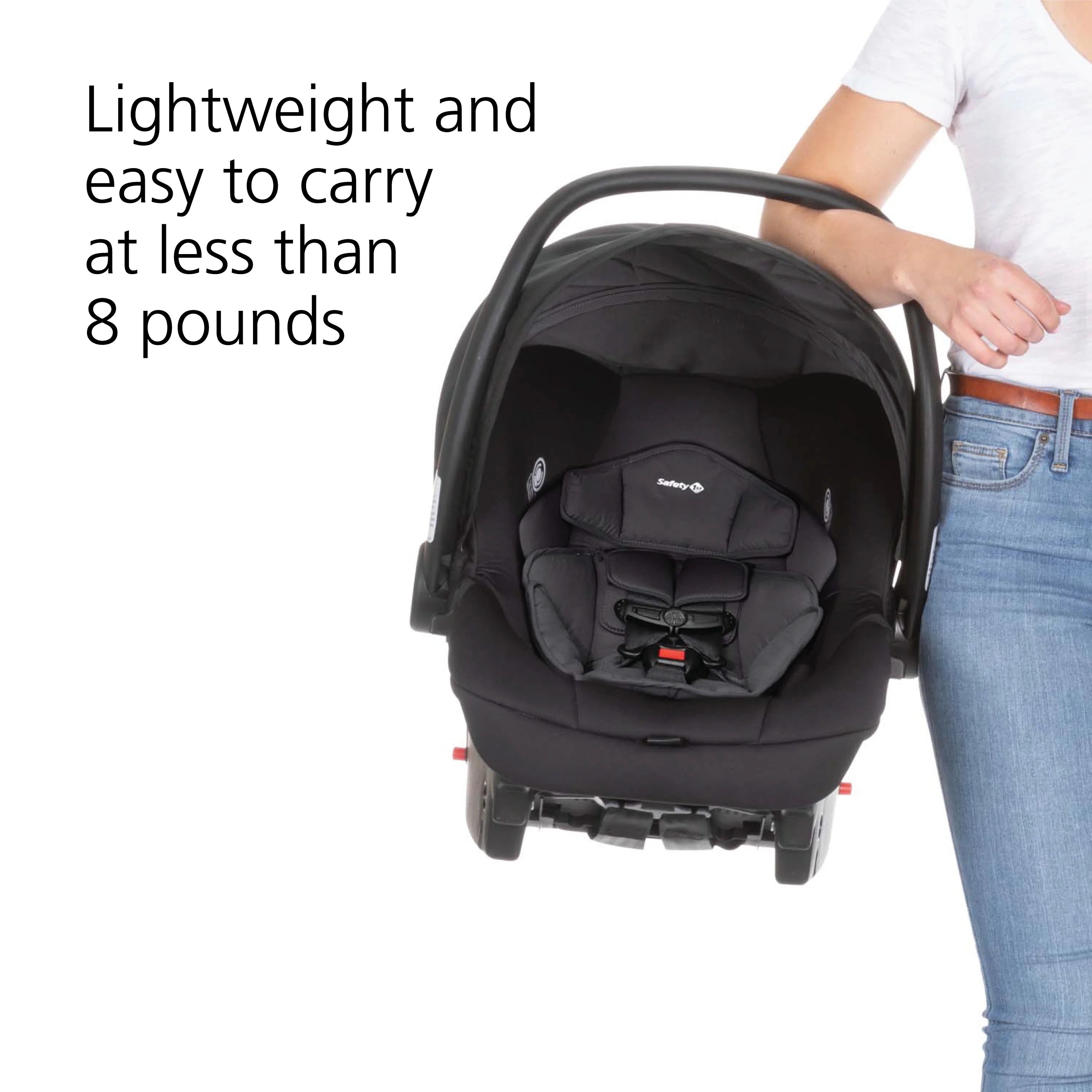 2025 Safety 1st Grow and Go Sprint Modular Travel System Stroller with Rear-Facing Infant Car Seat, Bluestone
