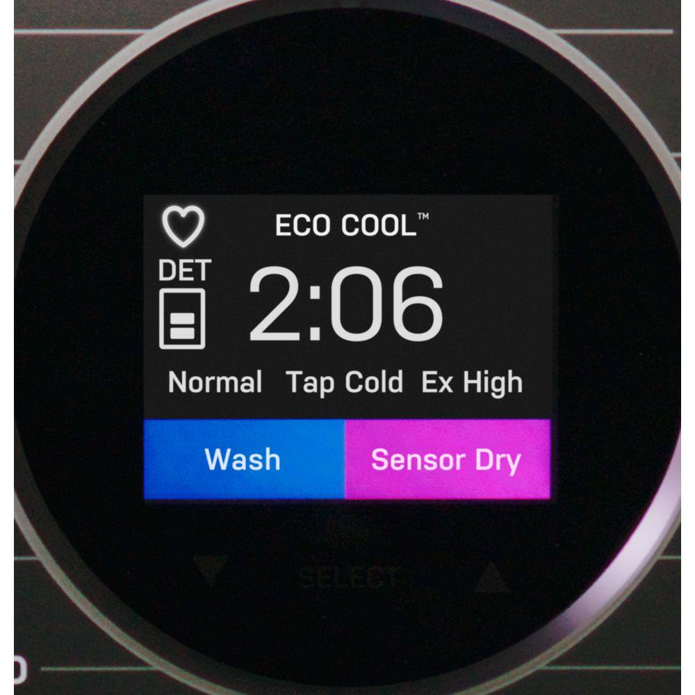 2025 GE Profile 4.8 cu. ft. UltraFast Combo Washer  Dryer with Ventless Heat Pump Technology in Carbon Graphite