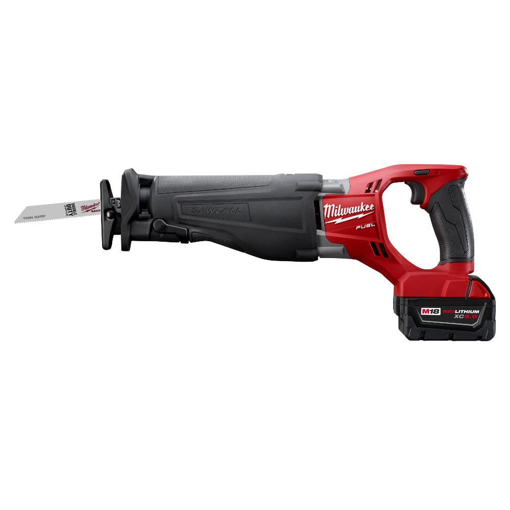 2025 Milwaukee M18 FUEL 18-Volt Lithium-Ion Brushless Cordless Combo Kit (10-Tool) W/(2) 5.0 Ah Batteries, (1) Charger, (2) Tool Bags