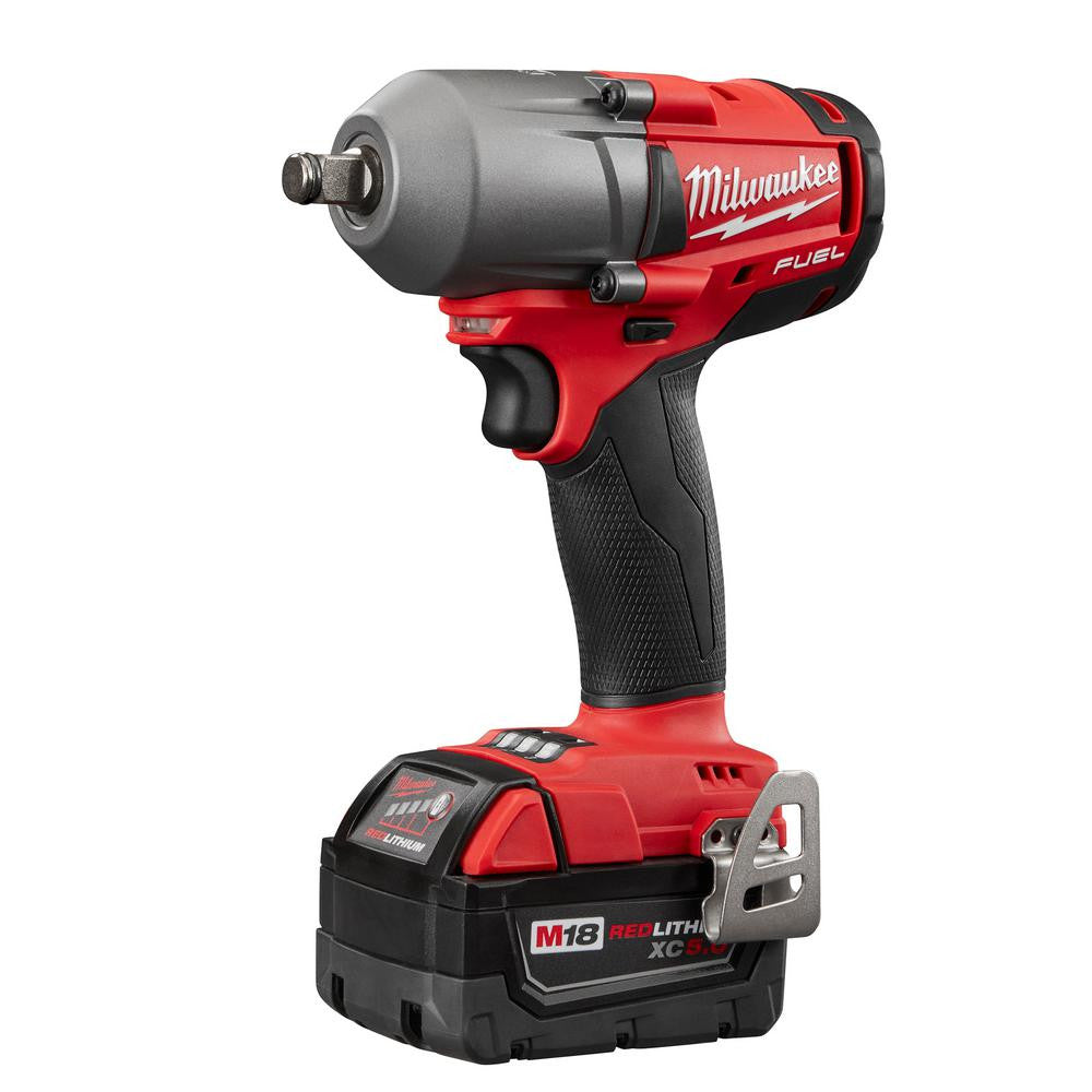 2025 Milwaukee M18 FUEL 18-Volt Lithium-Ion Brushless Cordless Combo Kit (10-Tool) W/(2) 5.0 Ah Batteries, (1) Charger, (2) Tool Bags