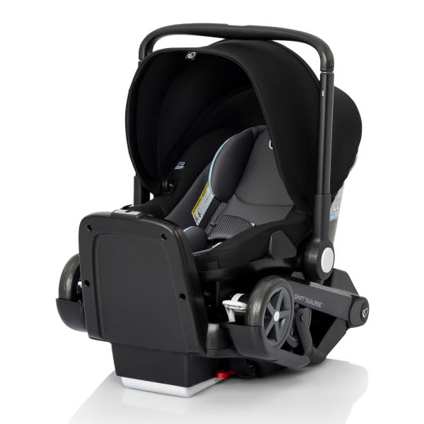 Gold Shyft DualRide Infant Car Seat and Stroller Combo with Carryall Storage (Moonstone Gray)