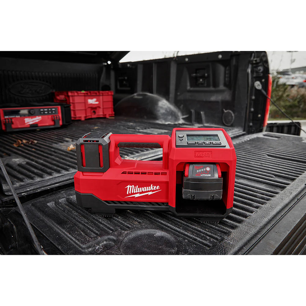 2025 Milwaukee 2848-20 M18 Compact Tire Inflator, Tool Only