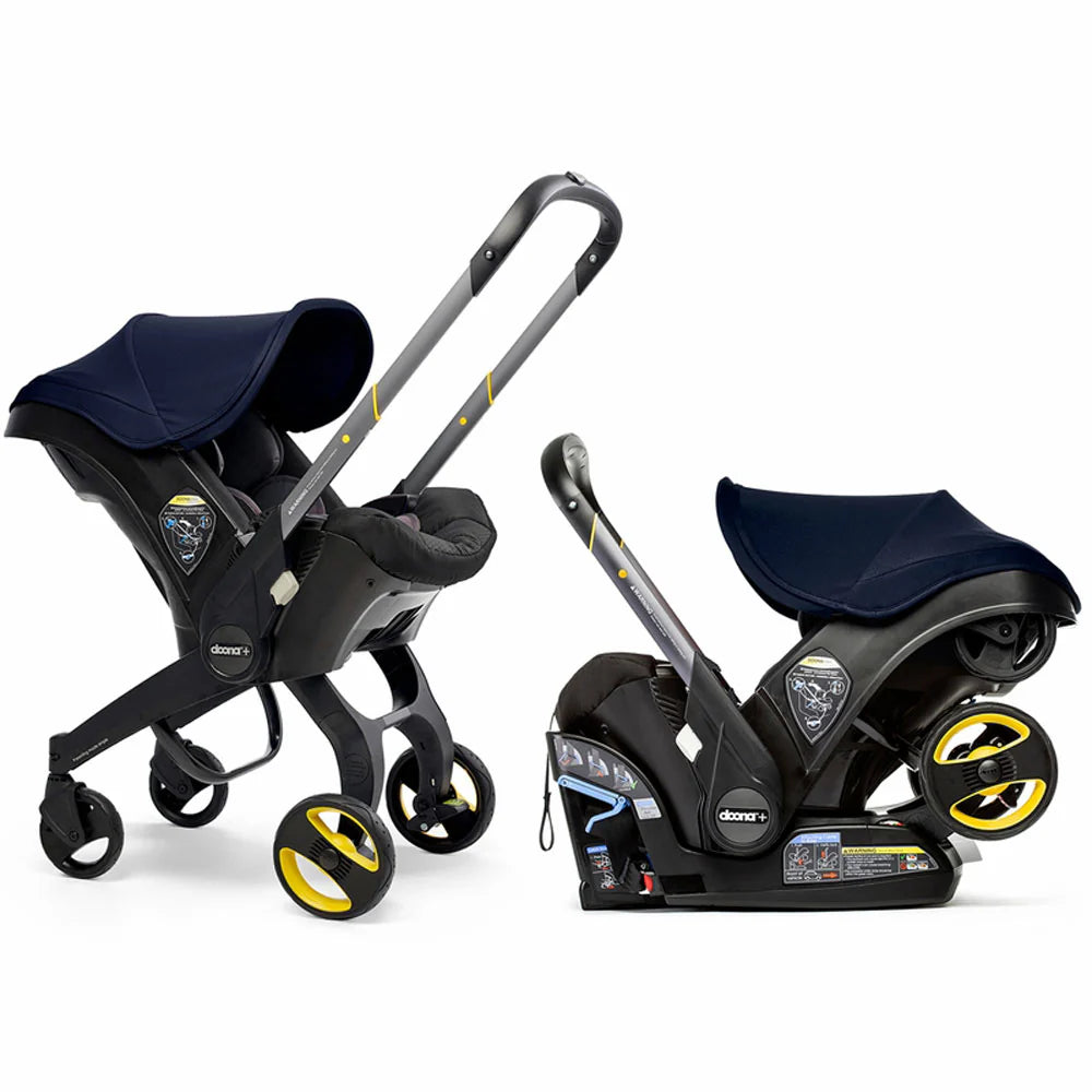 2025 Doona Midnight Edition Infant Car Seat & Stroller Combo – Stylish All-in-One Travel System