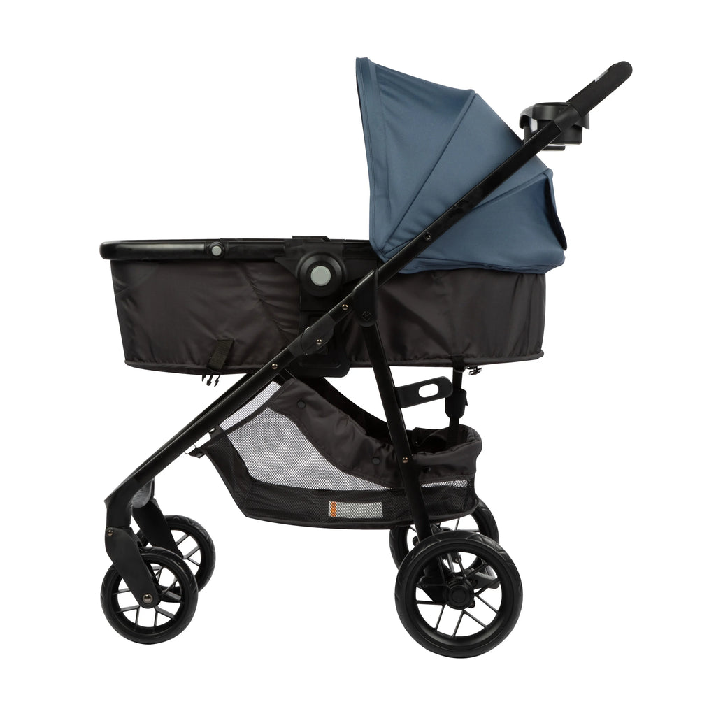 2025 Safety 1st Grow and Go Sprint Modular Travel System Stroller with Rear-Facing Infant Car Seat, Bluestone