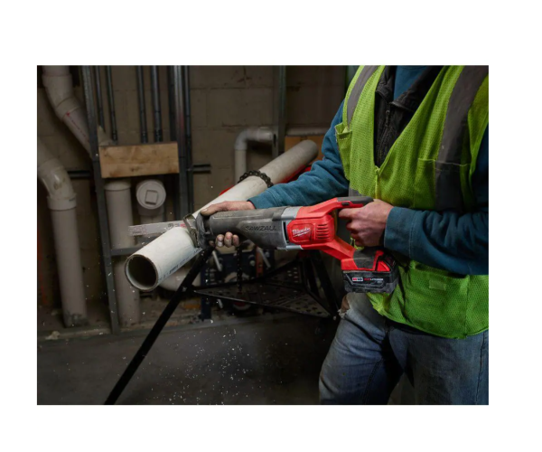 2621-20-48-59-1850 M18 18V Lithium-Ion Cordless  Reciprocating Saw with M18 Starter Kit (1) 5.0Ah Battery and Charger
