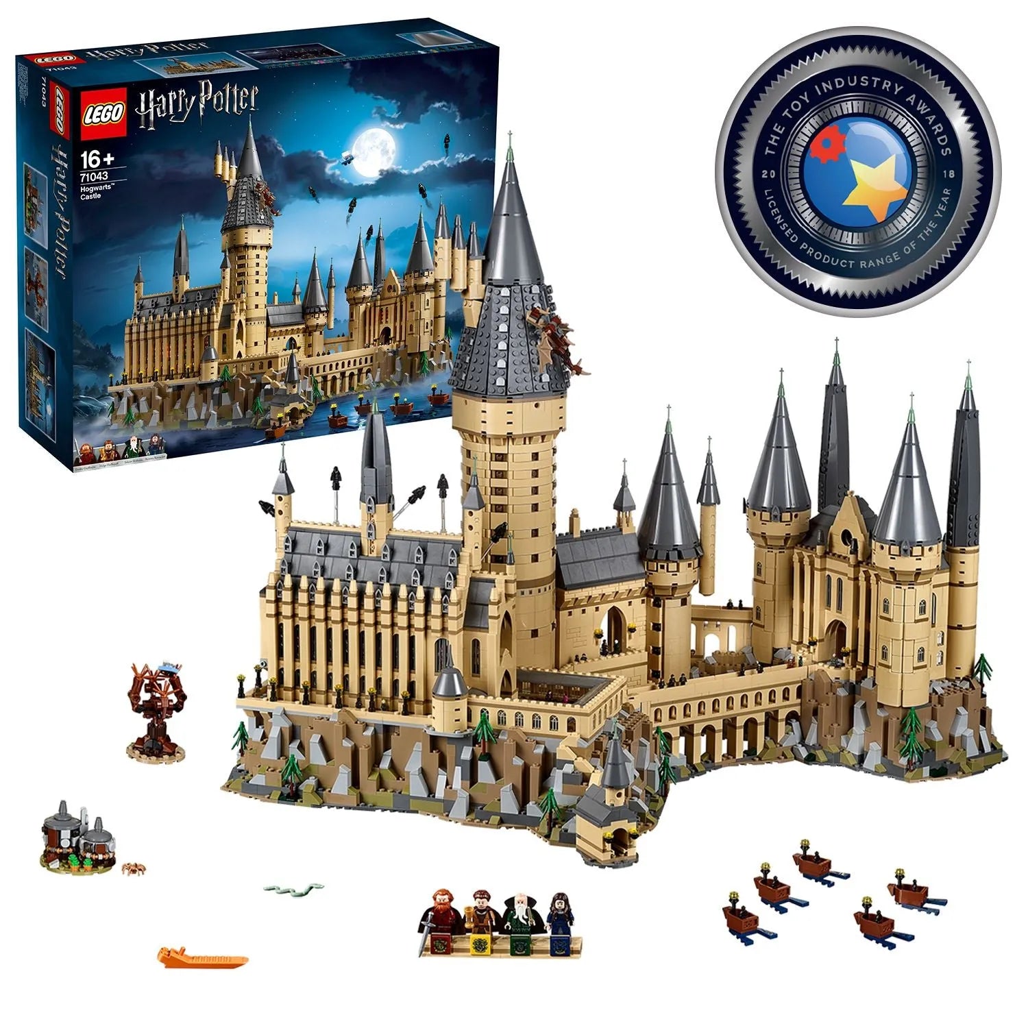 2025 LEGO Het Kasteel Zweinstein met 6.000 stenen 71043 Harry Potter