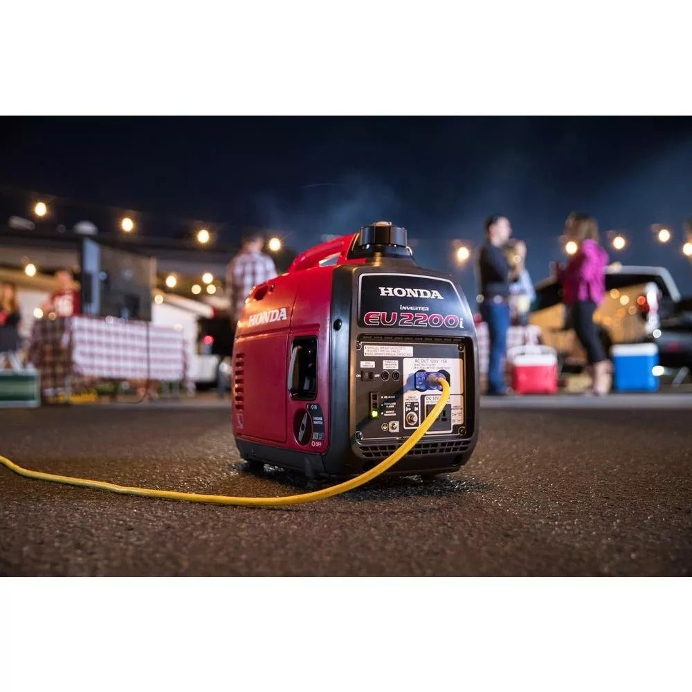 2025 Honda EU2200i 2200-Watt Portable Inverter Generator – Ultra-Quiet, Fuel-Efficient, Lightweight Power for Home, Camping & Tailgating