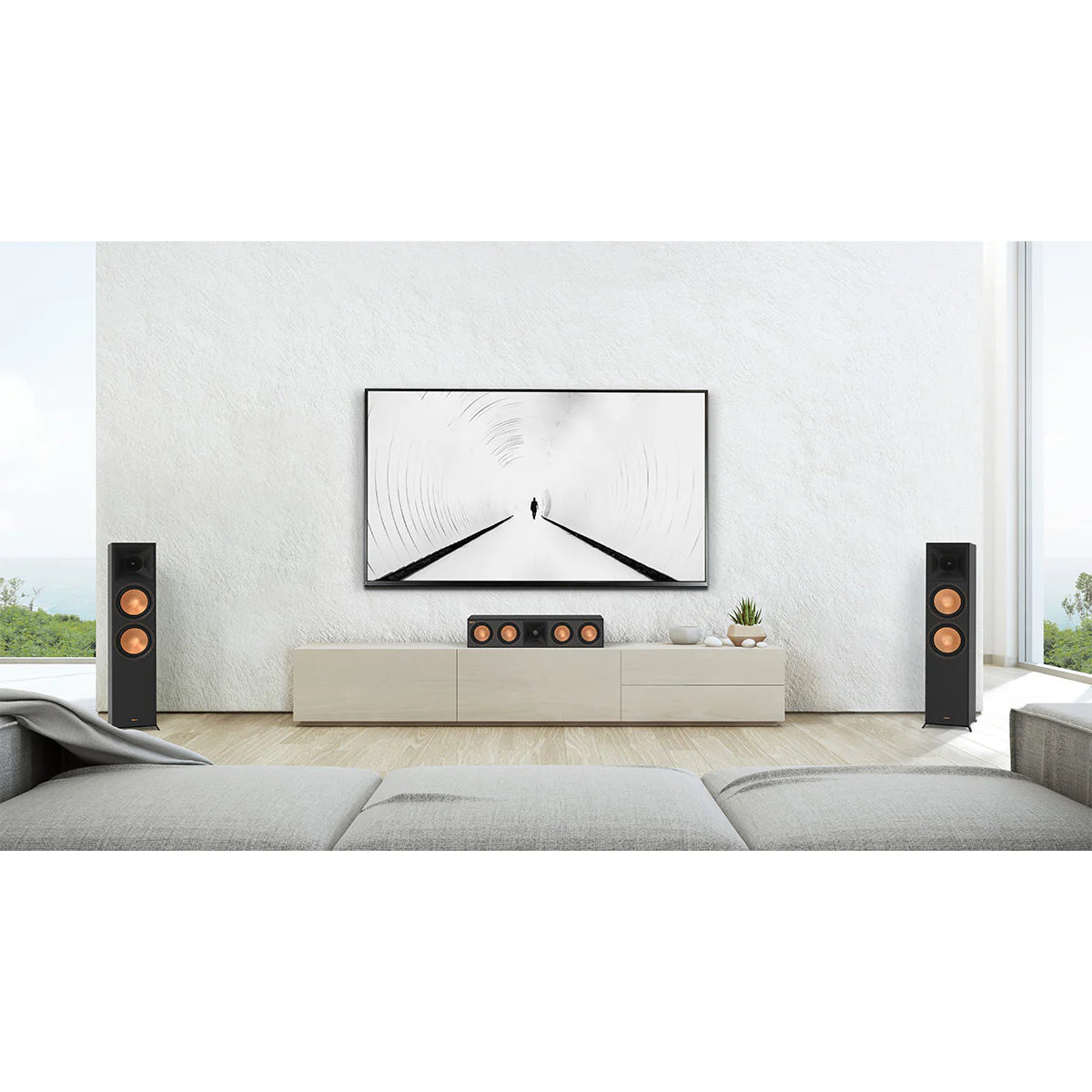 2025 Klipsch Reference Premiere RP-8000F II Floorstanding Speakers - Pair (Ebony)