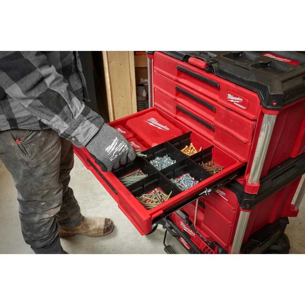 2025 Milwaukee 48-22-8444 PACKOUT 4-Drawer Tool Box