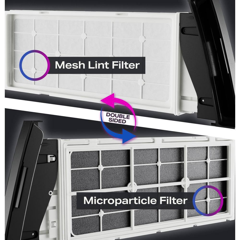 2025 GE Profile 4.8 cu. ft. UltraFast Combo Washer  Dryer with Ventless Heat Pump Technology in Carbon Graphite