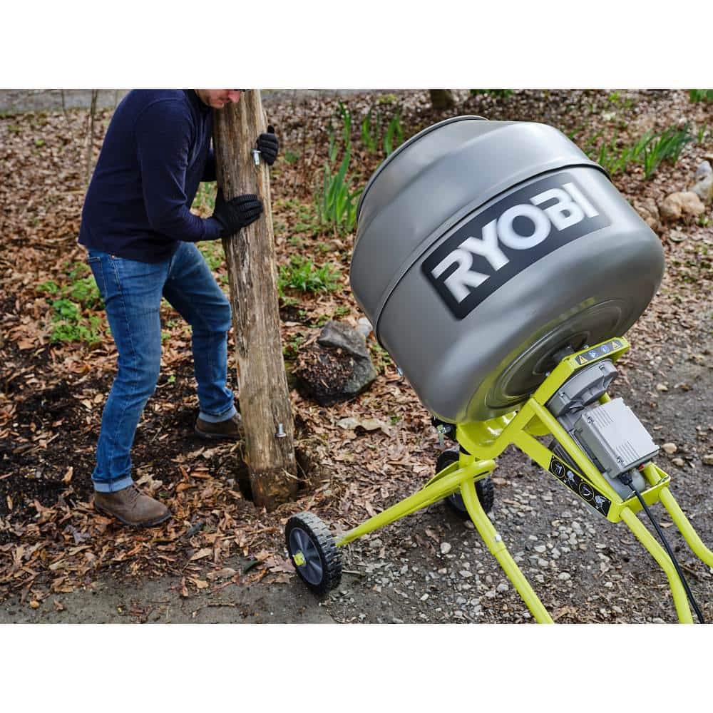 2025 RYOBI 5.0 cu. ft. Portable Concrete Mixer RMX001
