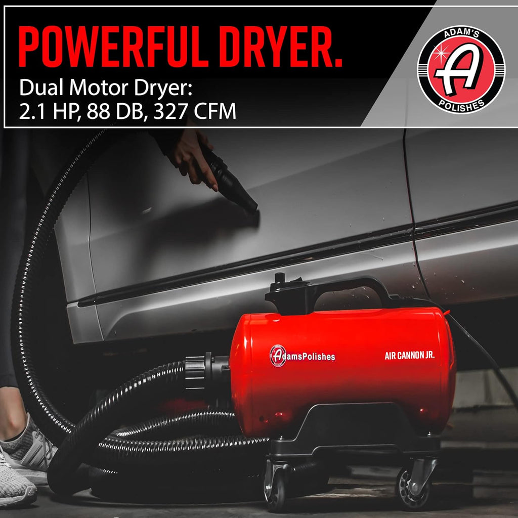 Car Dryer Blower - Powerful Detailing Wash | Filtered Dryers, Blowers & Blades Safer Than Microfiber Towel Cloth