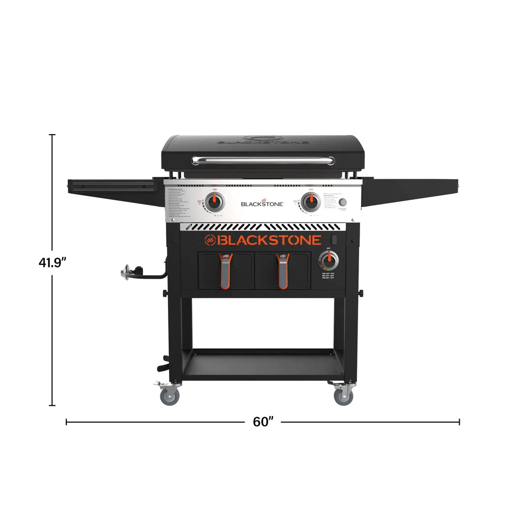 2025 Clearance Sale Blackstone 2-Burner 28" Griddle with Electric Air Fryer and Hood