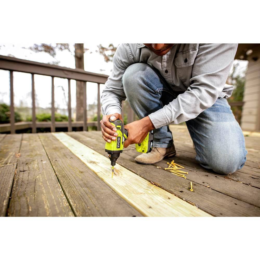 2025 RYOBI ONE+ 18V Cordless 10-Tool Combo Kit with 3 Batteries and Charger PCK750KN