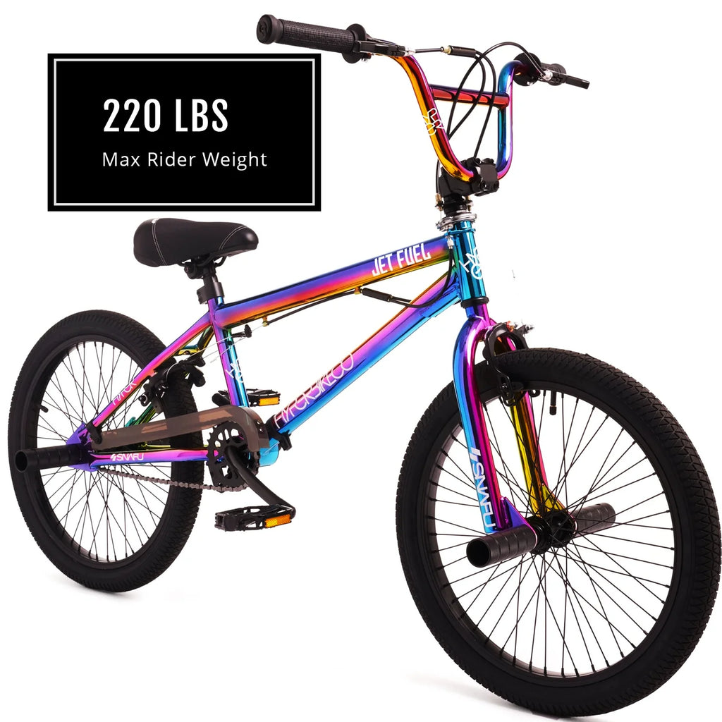 2025 Hyper Bicycles 20" Jet Fuel BMX Bike for kids, Recommended Ages 8 to 13 Years Old
