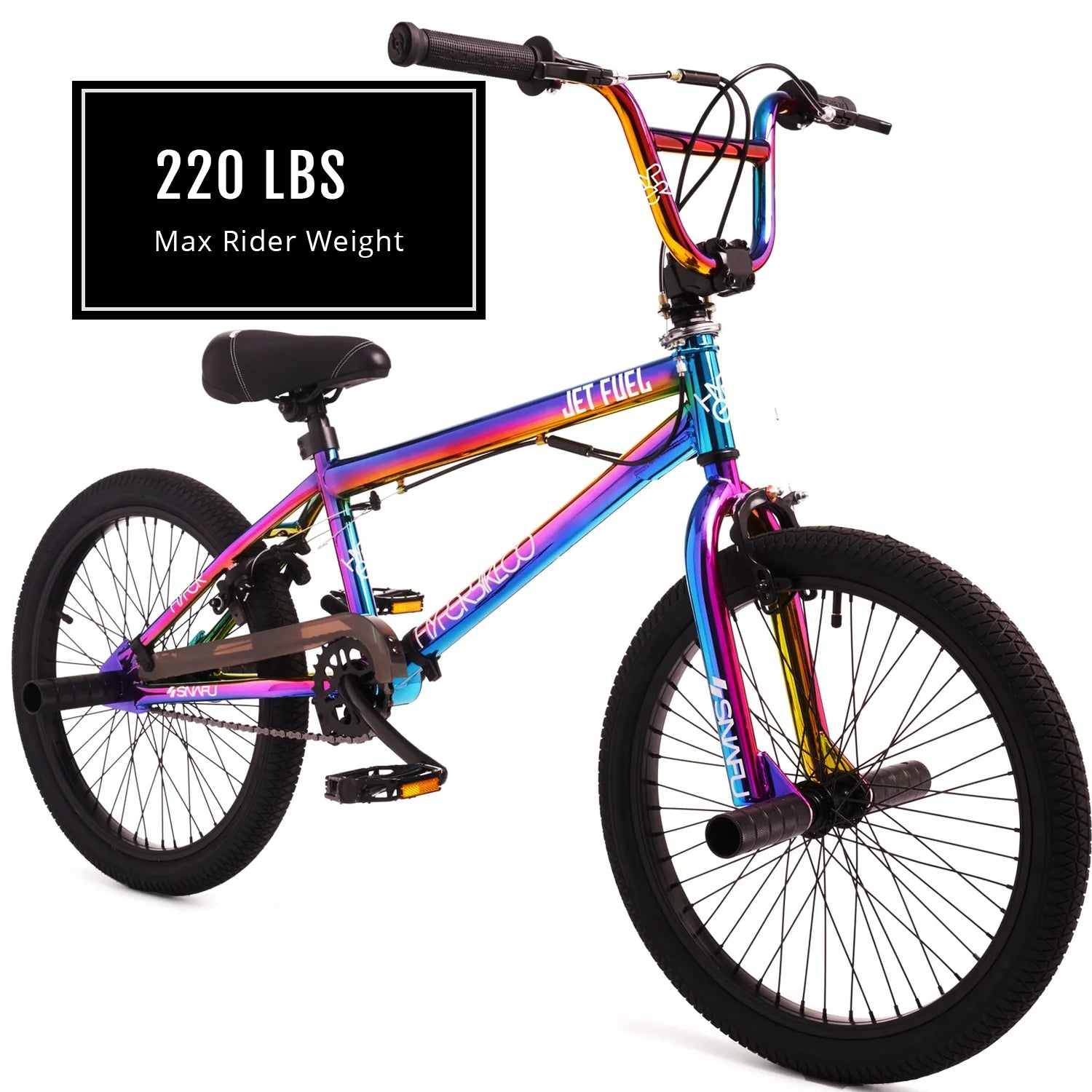 2025 Hyper Bicycles 20" Jet Fuel BMX Bike for kids, Recommended Ages 8 to 13 Years Old
