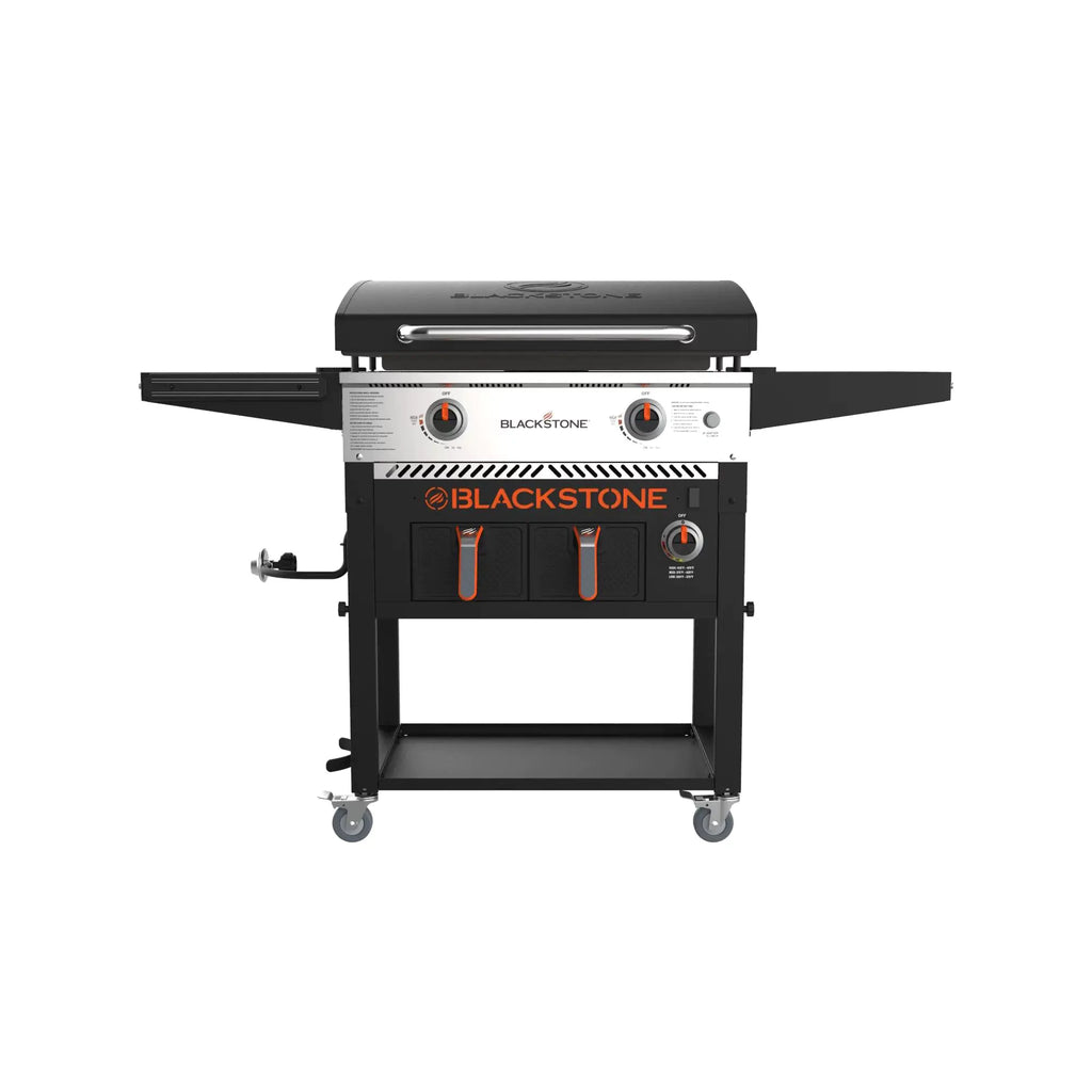 2025 Clearance Sale Blackstone 2-Burner 28" Griddle with Electric Air Fryer and Hood