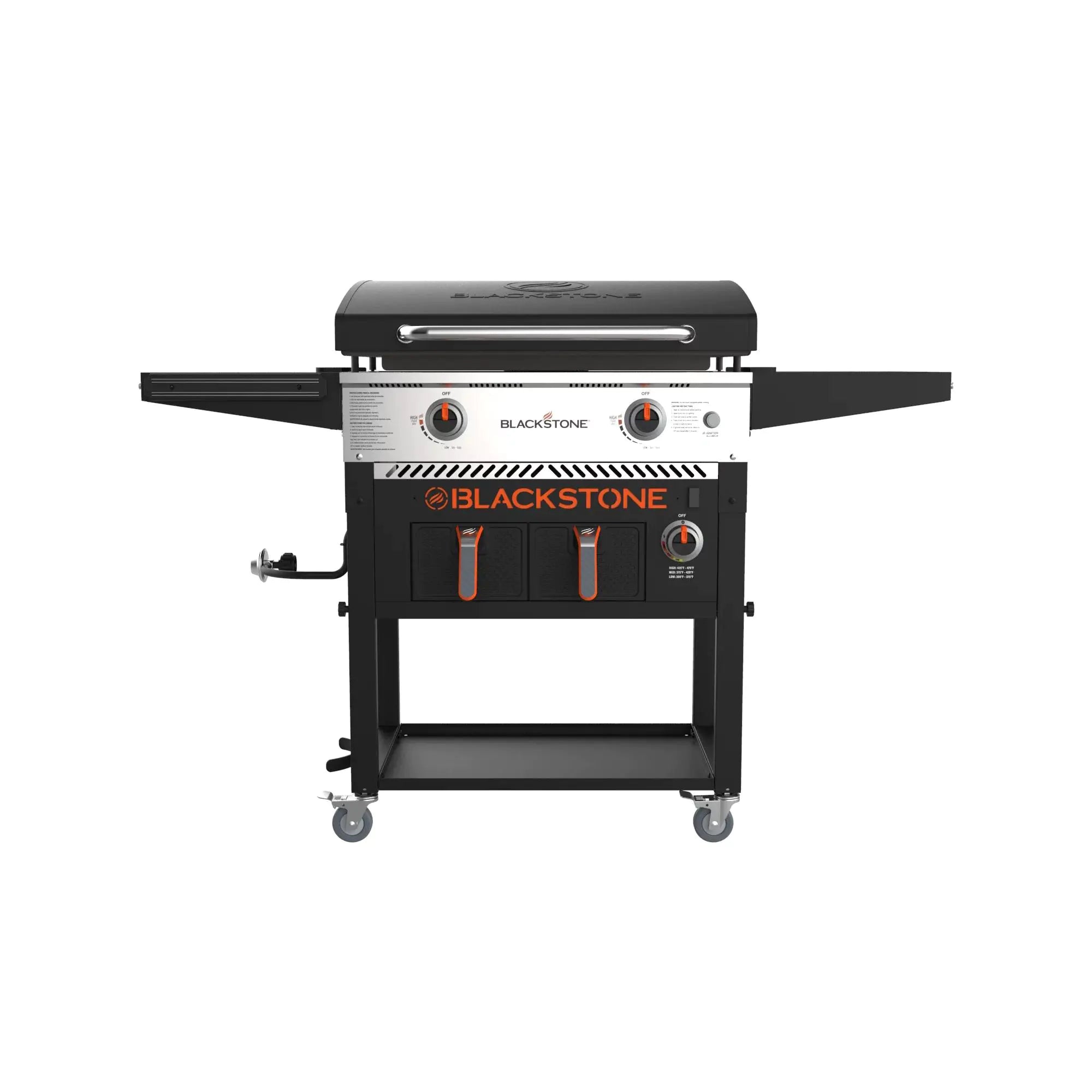 2025 Clearance Sale Blackstone 2-Burner 28" Griddle with Electric Air Fryer and Hood