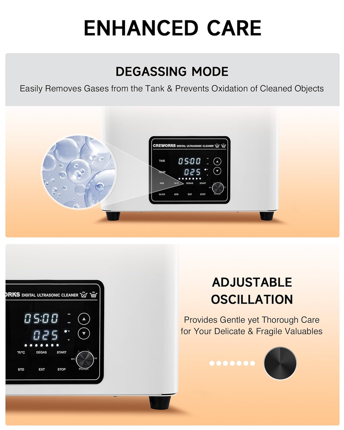 30L Large Ultrasonic Cleaner, Total 1400W Professional Industrial Auto Cleaning Machine for Carburetor Tools Parts Instrument, 40kHz Digital Sonic Cavitation Cleaner with Heater & Timer