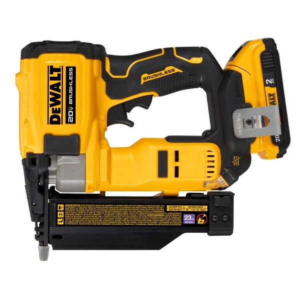 2025 DeWalt ATOMIC 20V MAX Brushless Cordless Pin Nailer Kit – 23-Gauge, 5/8" to 1-1/2" Nails
