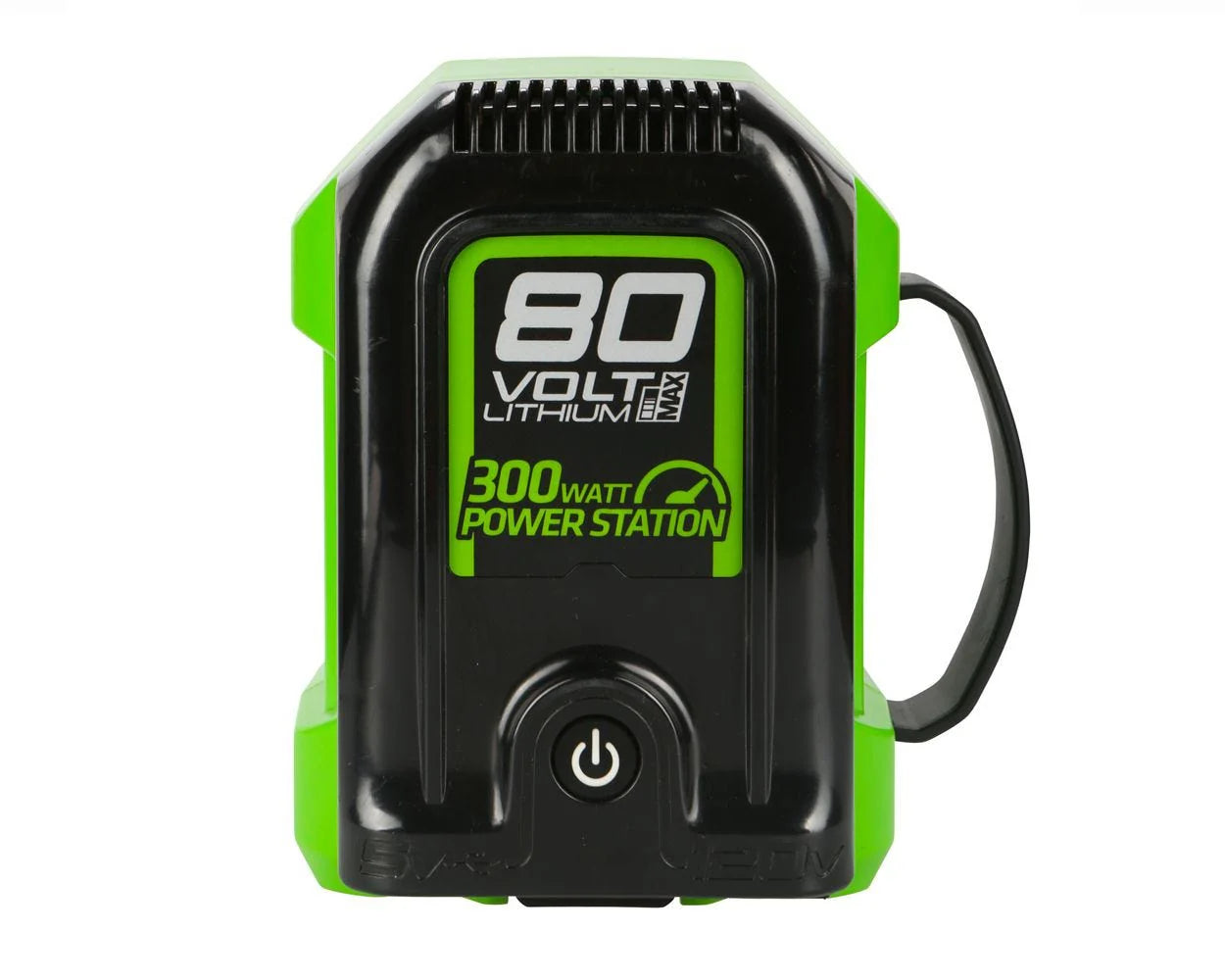 2025 80V Cordless Battery 300 Watt Power Inverter w/ 2Ah Battery and Charger