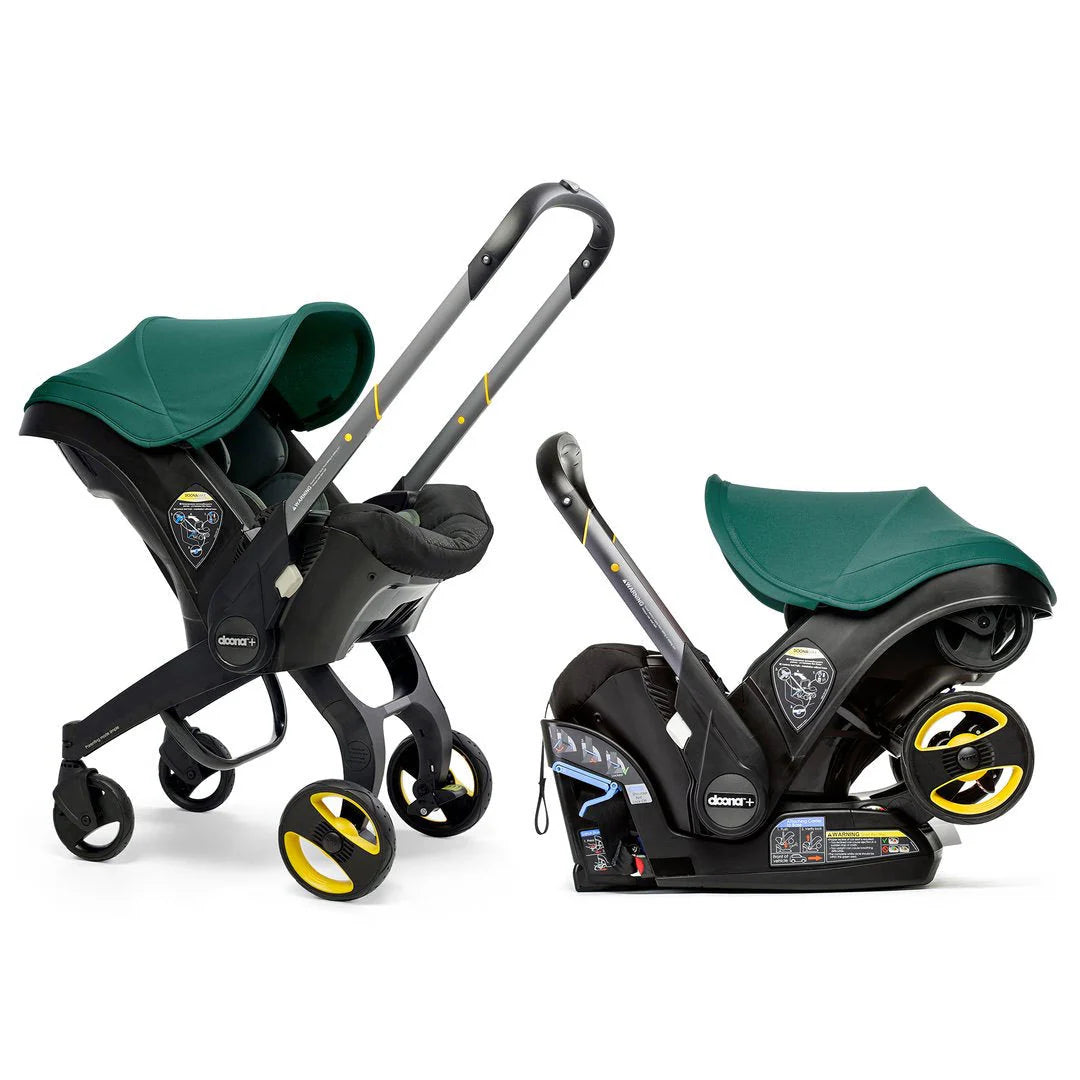 2025 Doona Midnight Edition Infant Car Seat & Stroller Combo – Stylish All-in-One Travel System