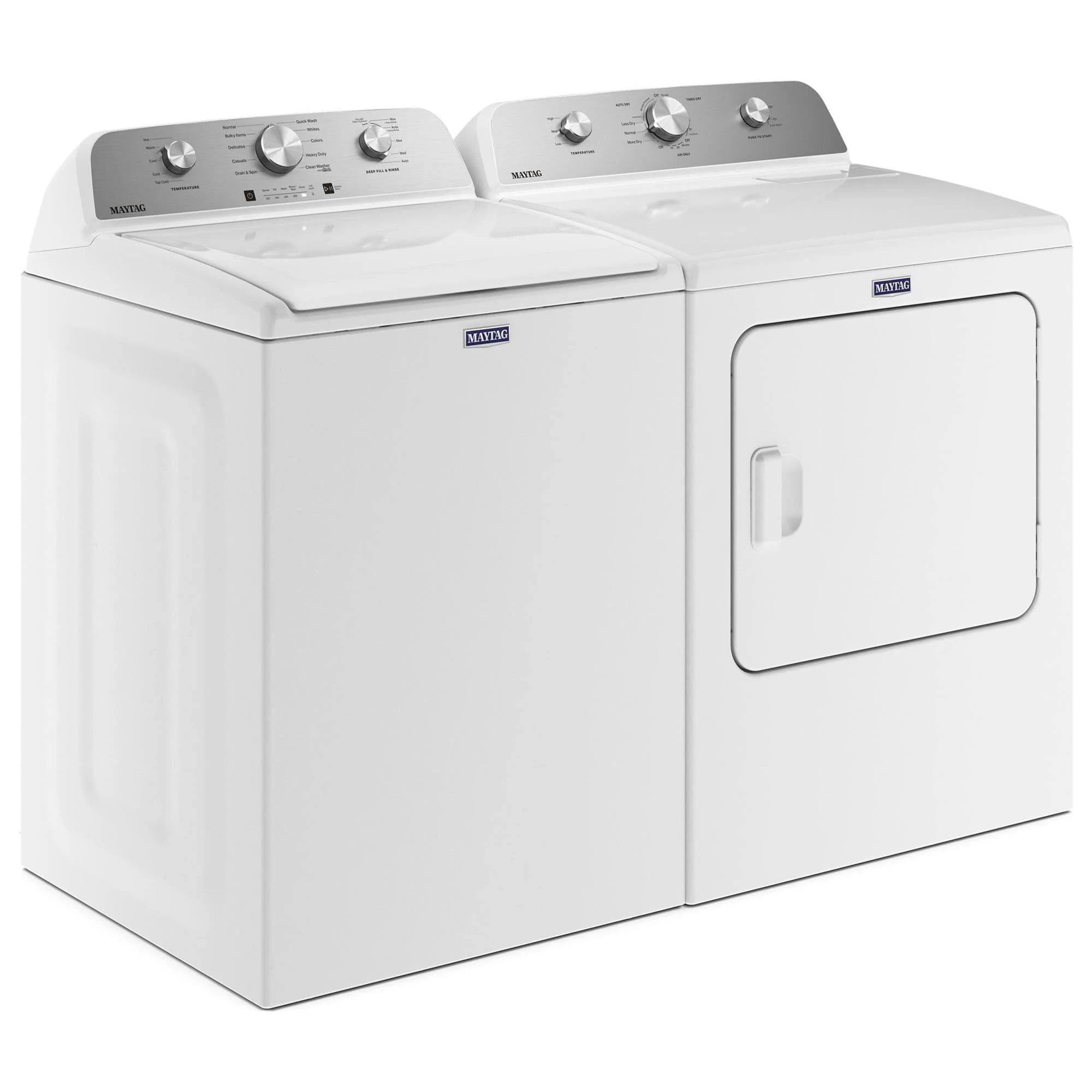 2025 Maytag - 7.0 Cu. ft. Electric Dryer with Wrinkle Prevent - White