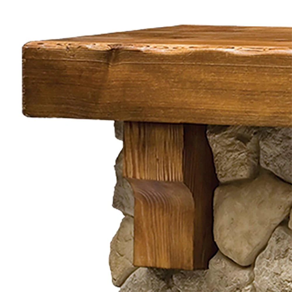 2025 Fieldstone Rustic Electric Fireplace Mantel Package GDS28L8-904ST