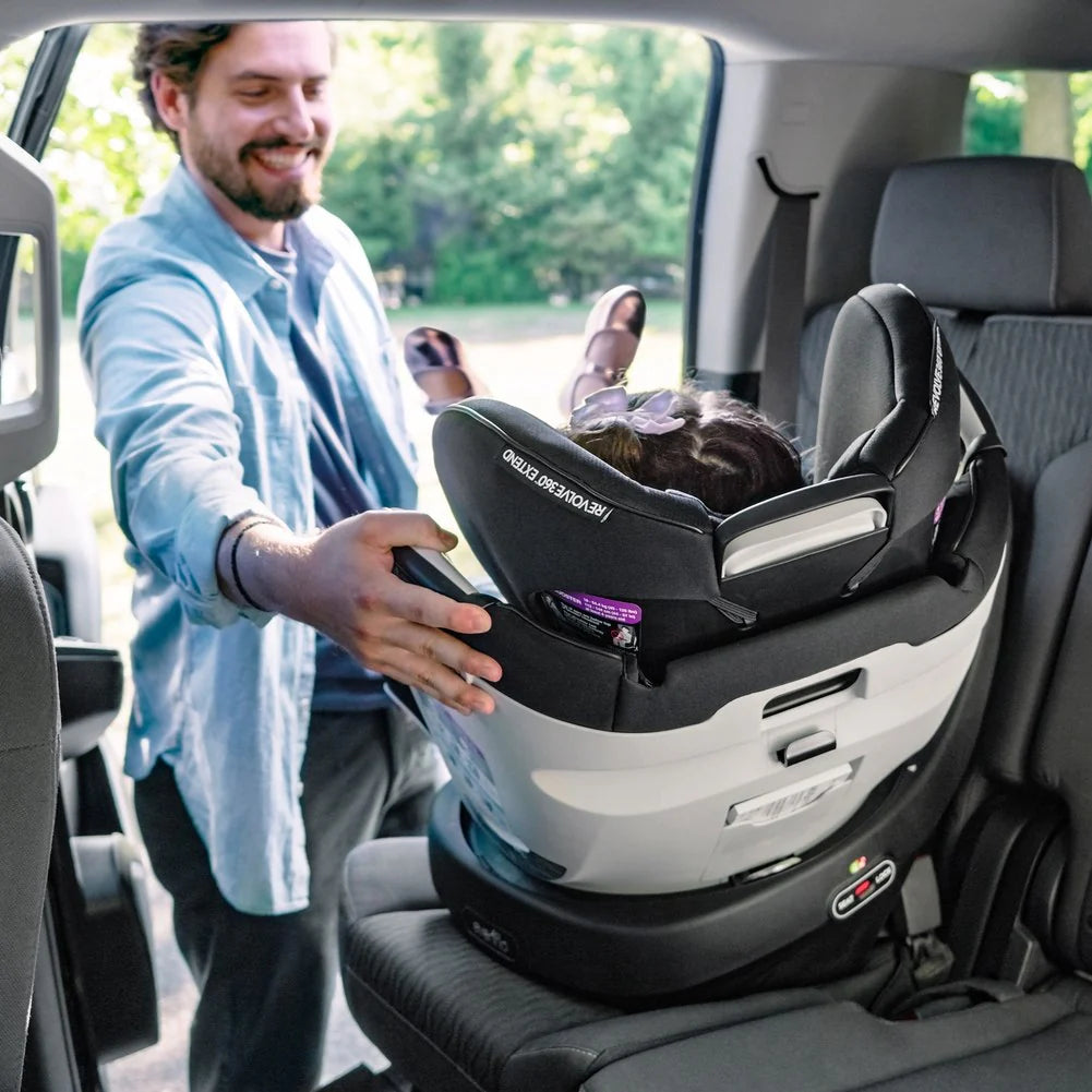 2025 Evenflo GOLD Revolve360 Slim 2-in-1 Rotational Car Seat with SensorSafe