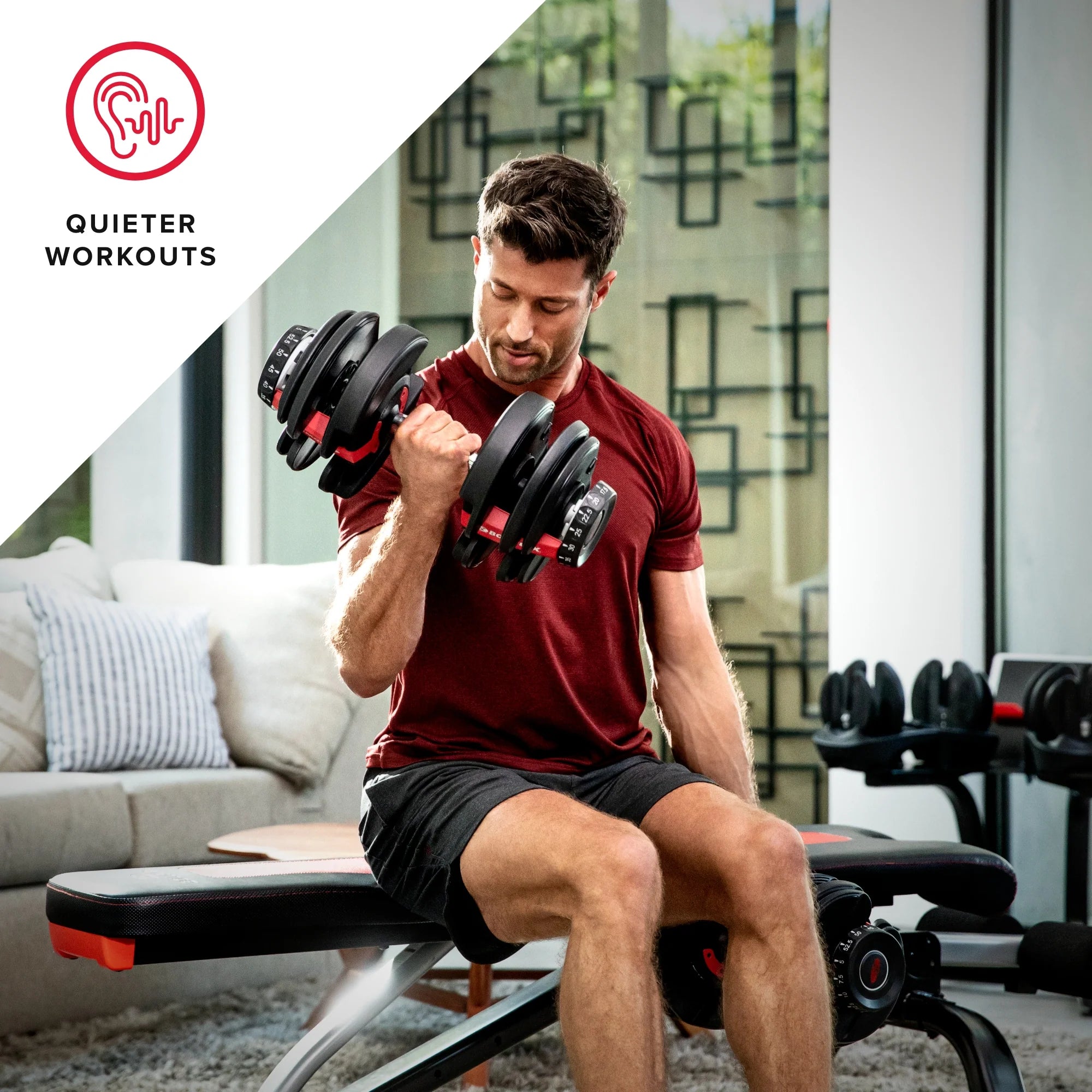 2025 Bowflex SelectTech 552 Dumbbell Adjustable Single