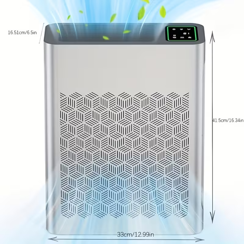 HEPA Air Purifier for Large Rooms up to 2000 sq ft – Home Air Purifier with PM2.5 Air Quality Display, Smart Auto Mode, Timer Function, Quiet Operation – Ideal for Homes, Offices, and Family Rooms